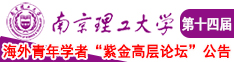把女生操的啊啊啊网站南京理工大学第十四届海外青年学者紫金论坛诚邀海内外英才！